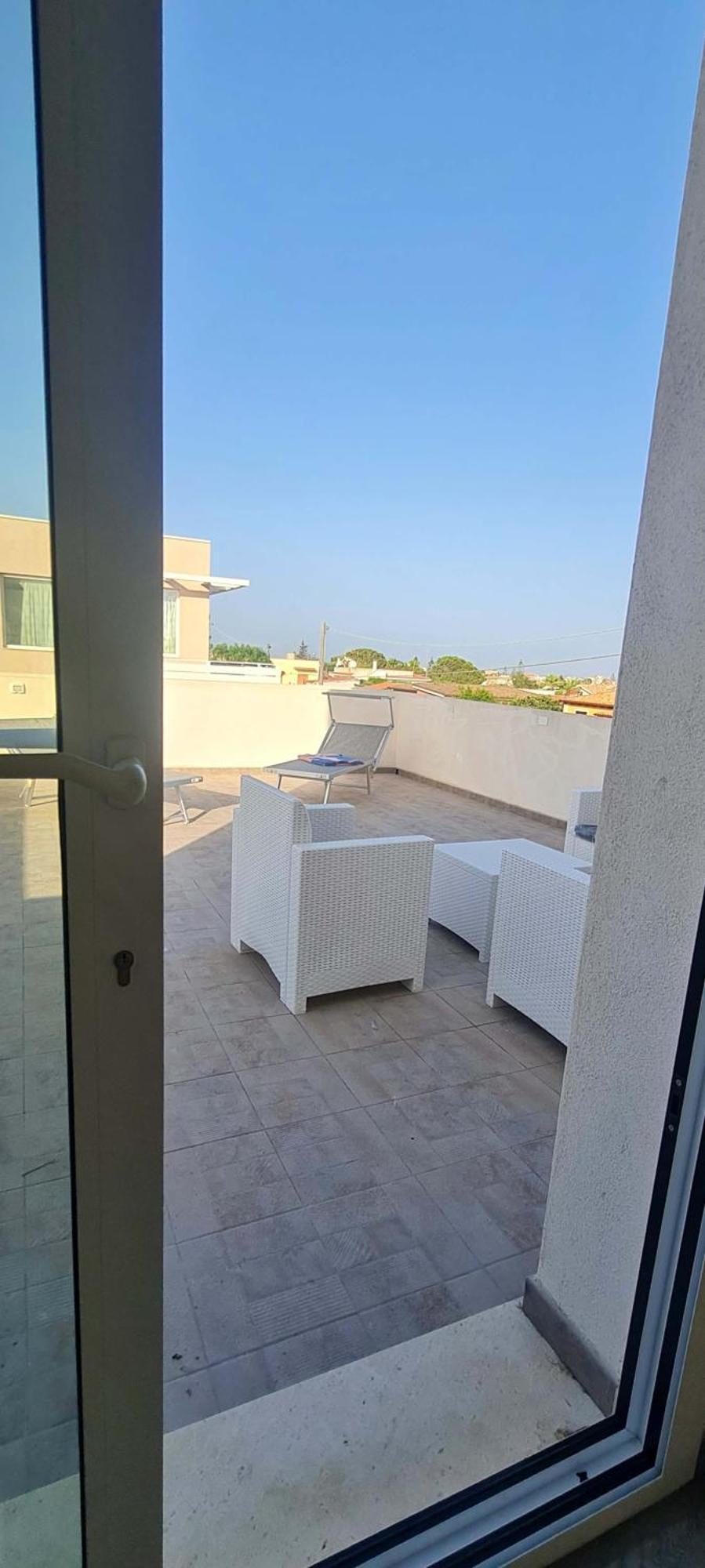 Вилла La Terrazza Sul Mare Марцамеми Экстерьер фото