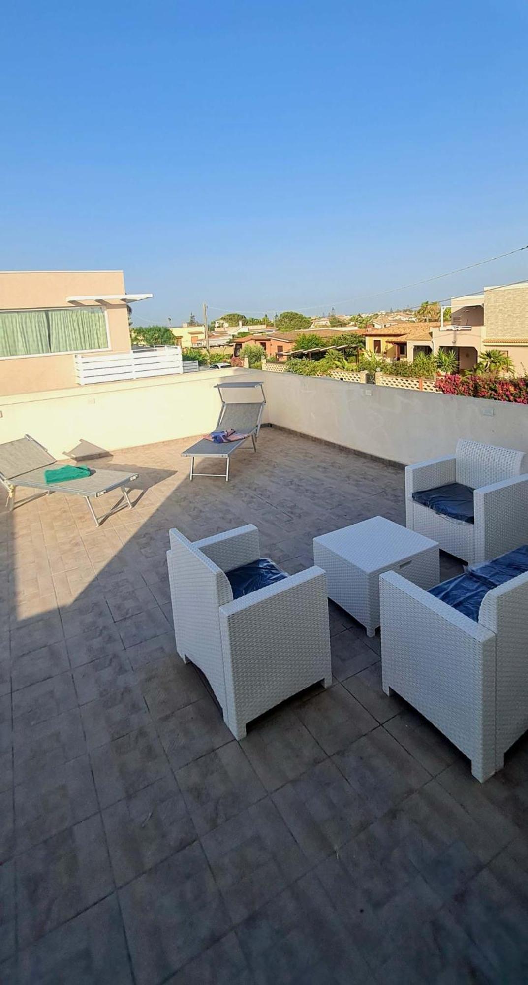 Вилла La Terrazza Sul Mare Марцамеми Экстерьер фото